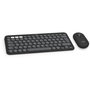 Voir la diapositive 1 : Logitech Clavier + Souris Pebble 2 pour Mac M350s+K380s Graphite
