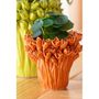 Voir la diapositive 3 : Paris Prix Vase Déco en Grès  Ambrosia  29cm Orange