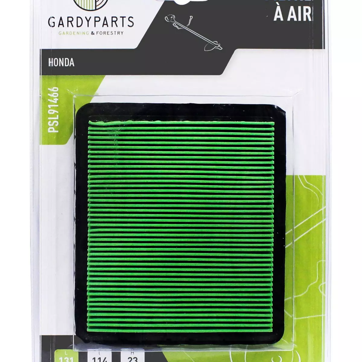 GARDY PARTS Filtre à air adaptable pour HONDA