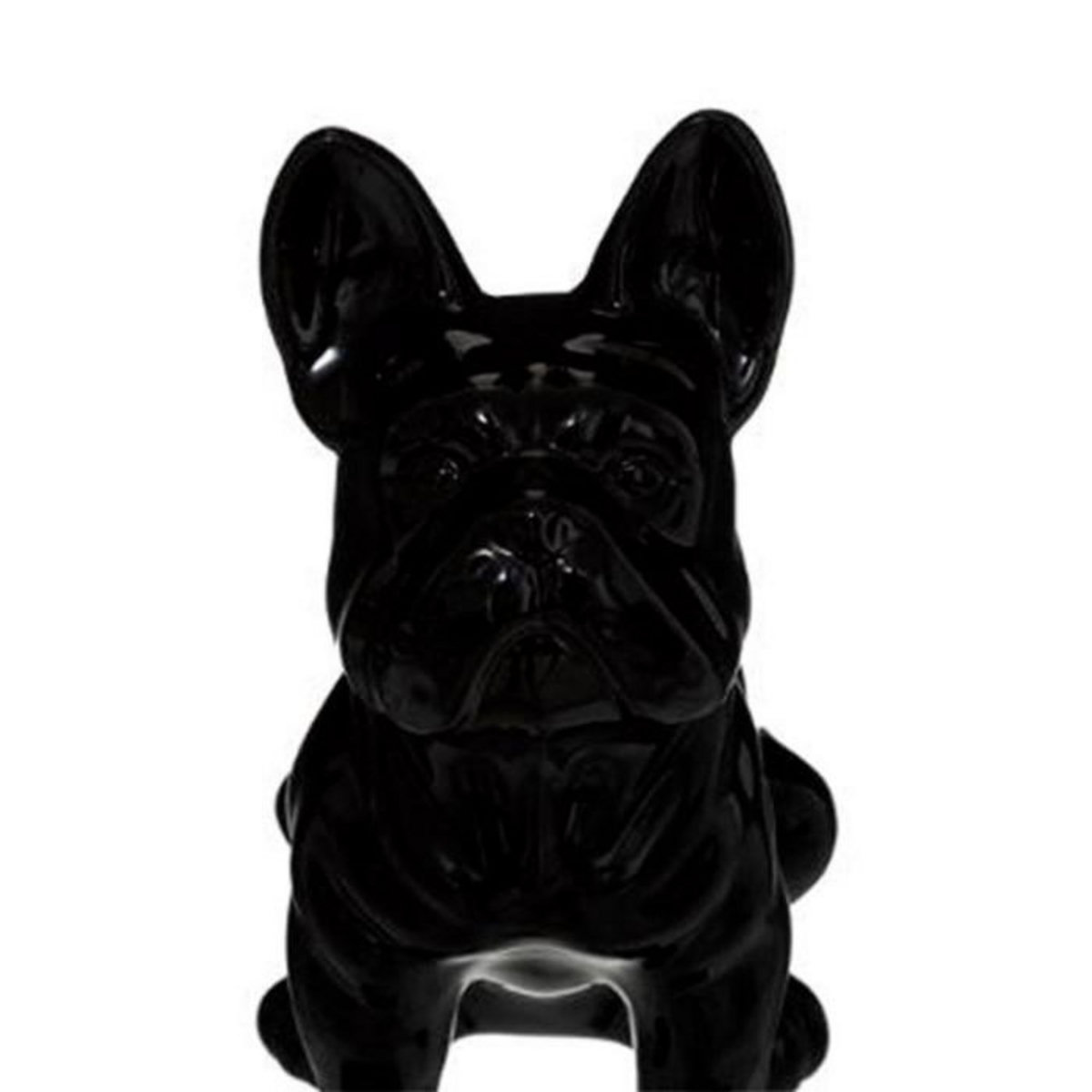 ATMOSPHERA Statuette Déco  Bulldog  22cm Noir