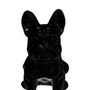 Voir la diapositive 2 : ATMOSPHERA Statuette Déco  Bulldog  22cm Noir