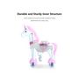 Voir la diapositive 5 : Ponycycle Licorne Rose à monter Grand Modèle pour 4 à 9 ans