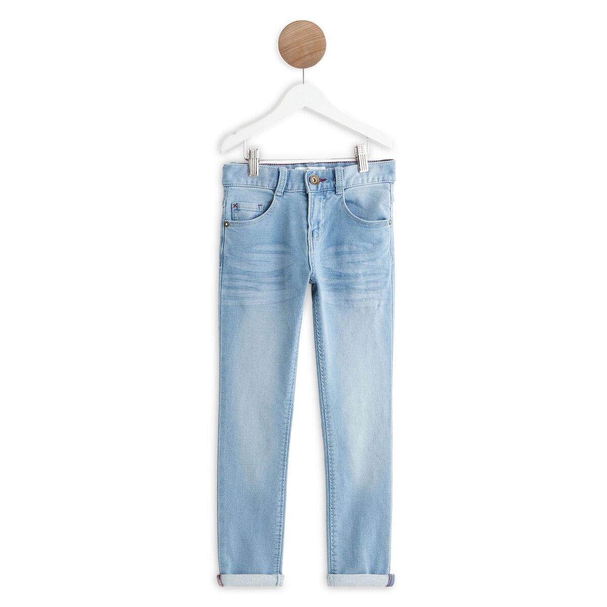 IN EXTENSO Jean en maille garçon