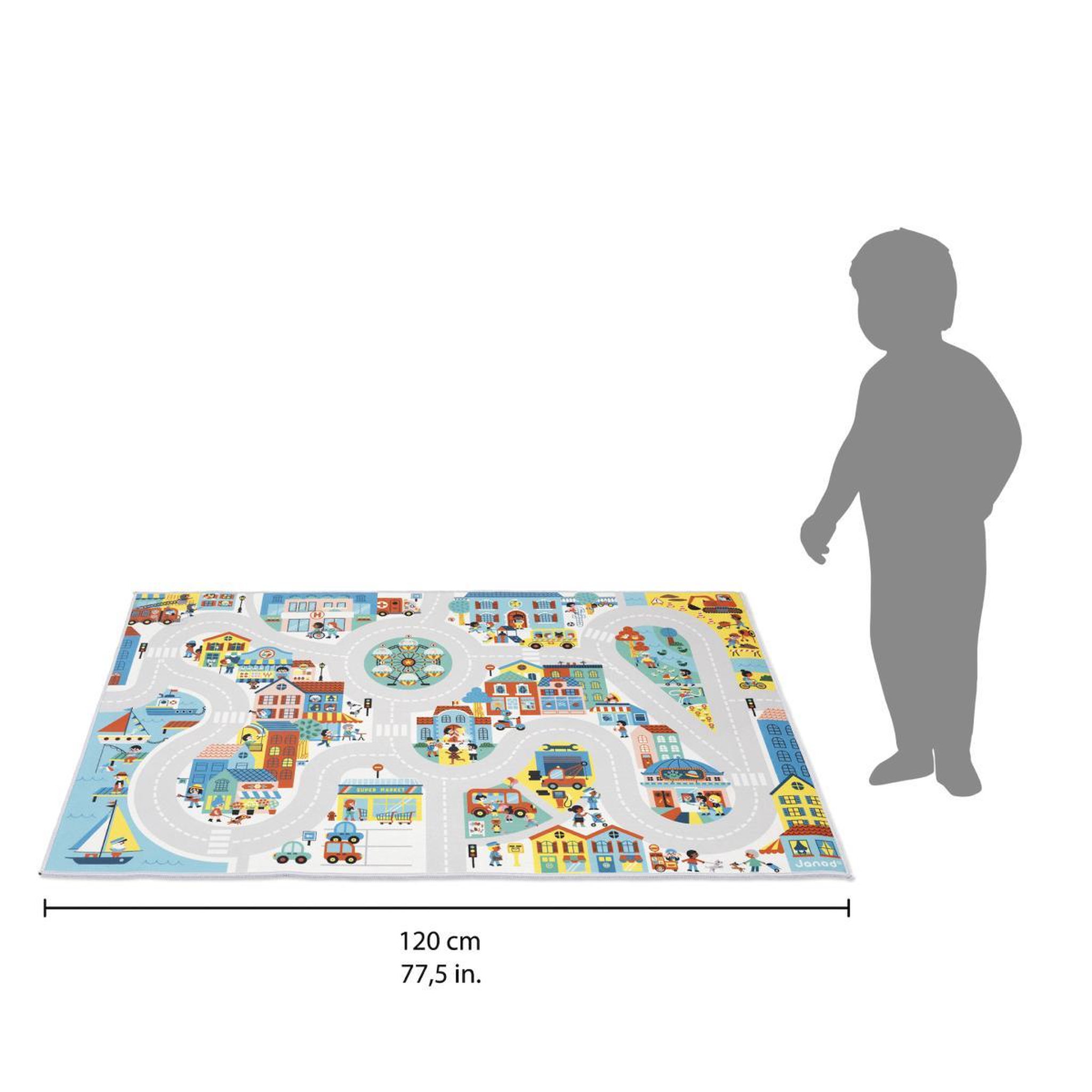 Voir la diapositive 2 : Juratoys-Janod Cross Roads - Tapis de Ville