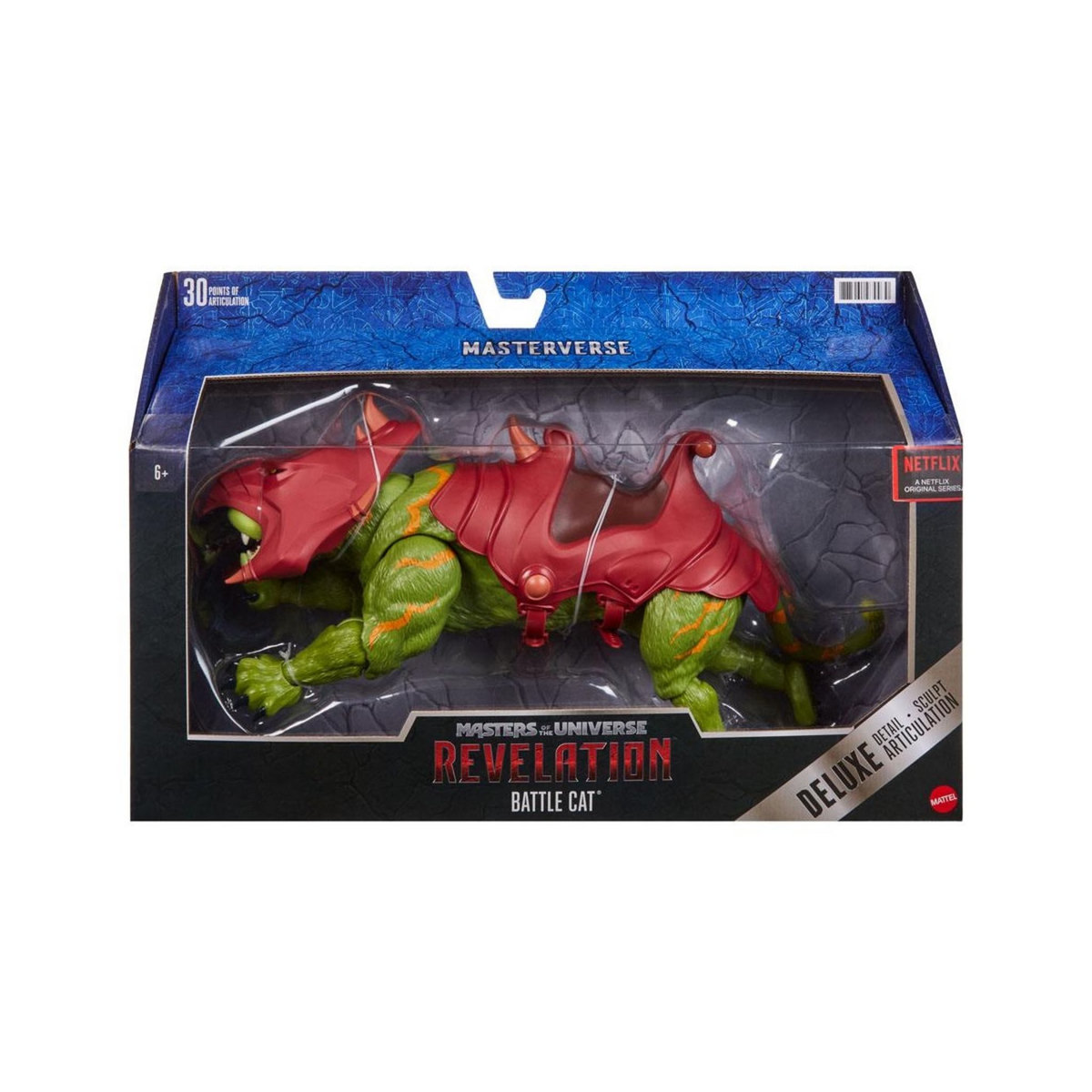 MATTEL Maîtres de l&rsquo;Univers Masterverse, figurine articulée de combat Tigre de Combat 35 cm