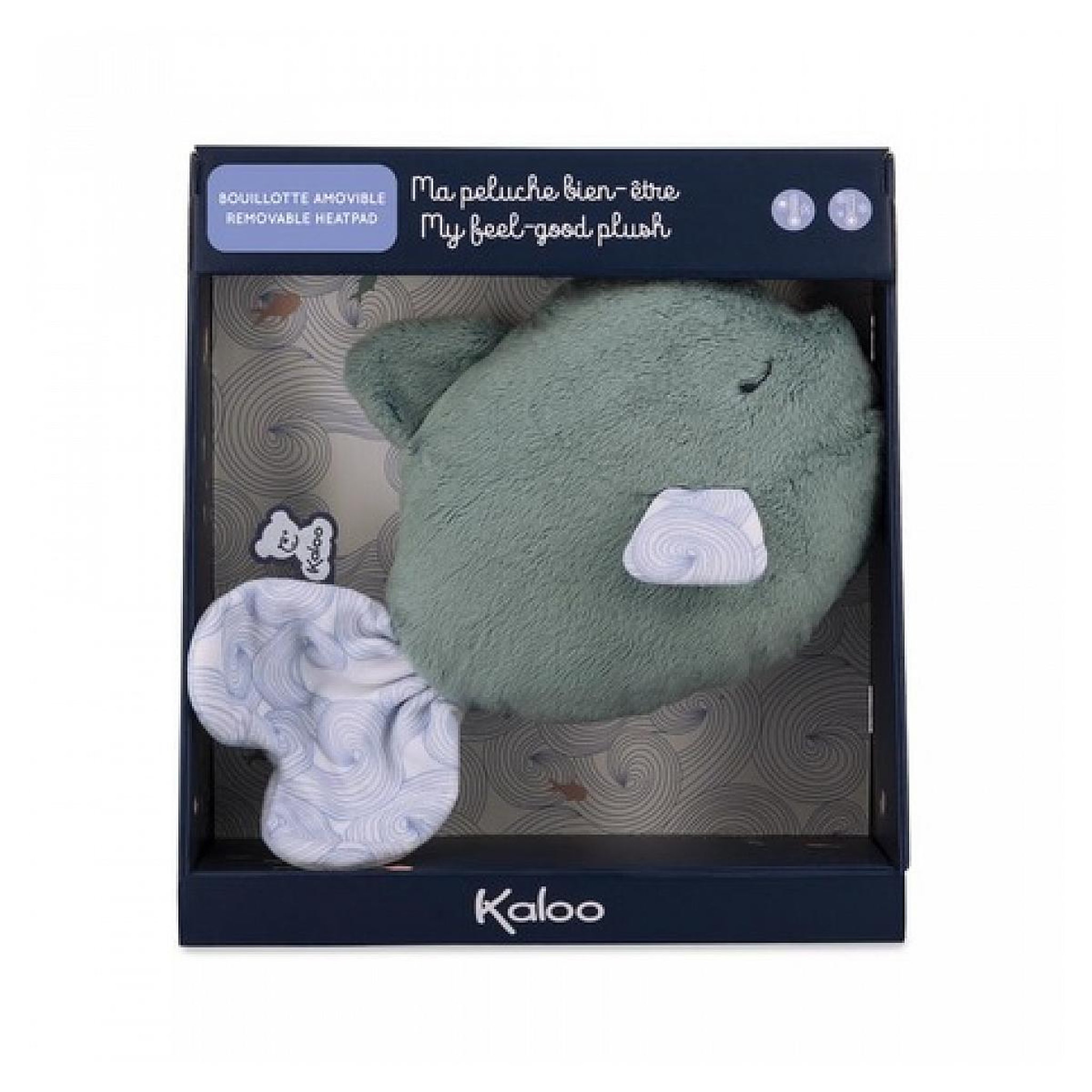 Voir la diapositive 2 : Kaloo Petit calme peluche bien etre poisson