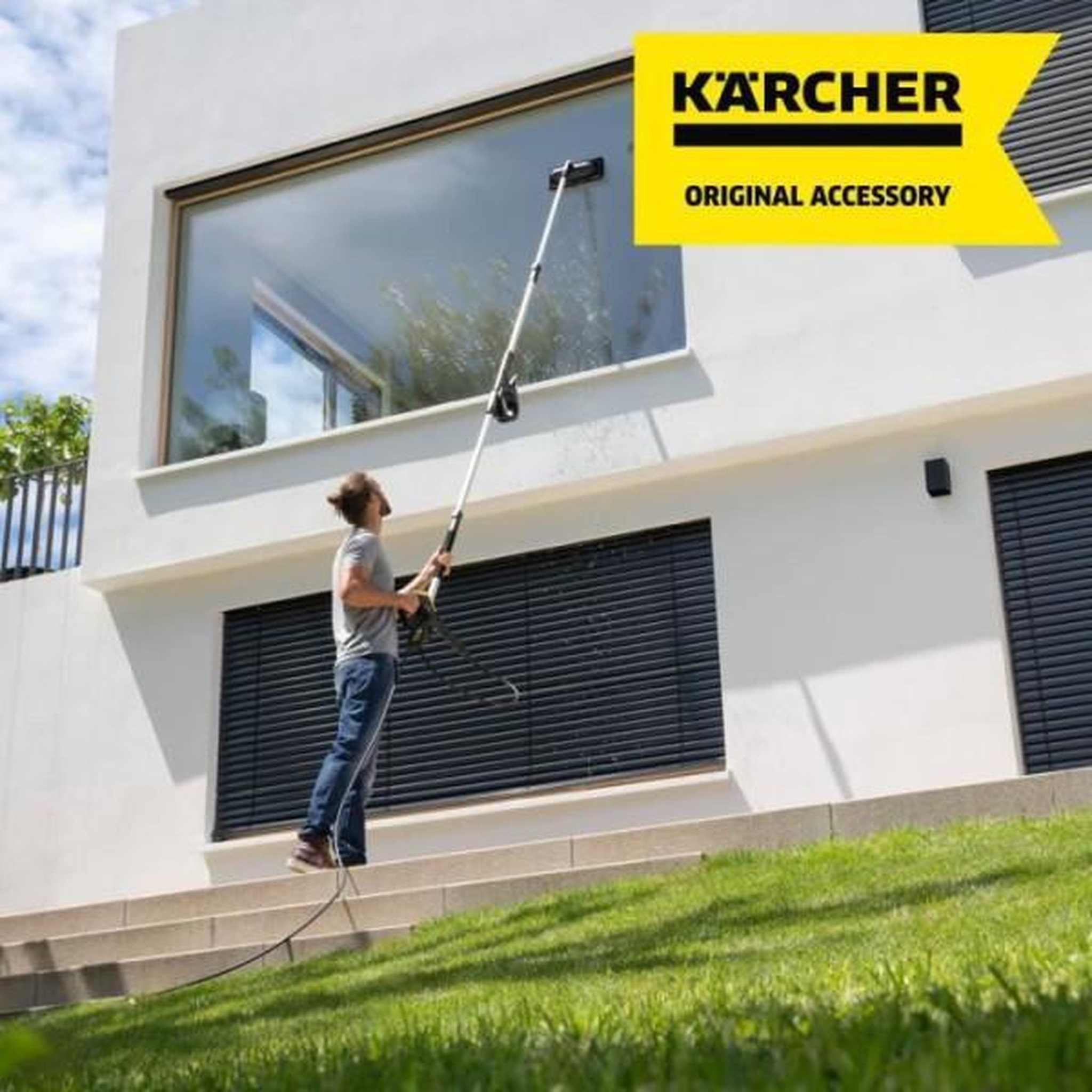 Voir la diapositive 2 : KARCHER Accessoire nettoyeur haute pression KARCHER pour vitres et façades TLA 4 - 4 buses
