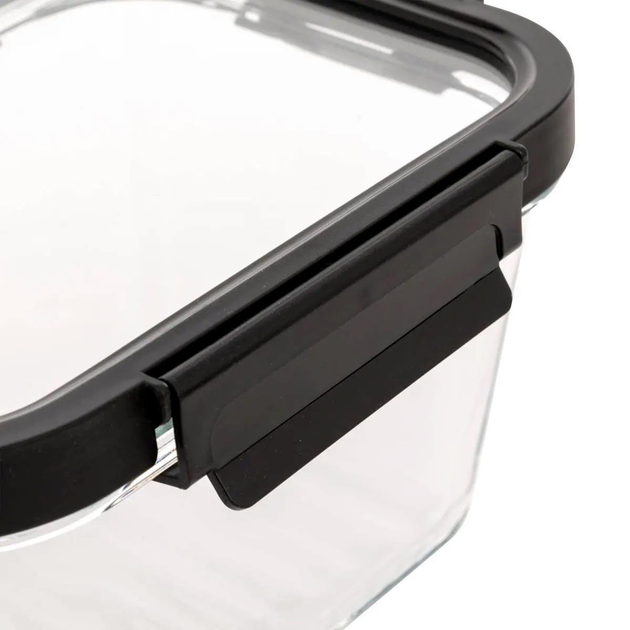 Voir la diapositive 6 : FIVE Boîte de conservation en verre  clipeat plus  1,8l noir