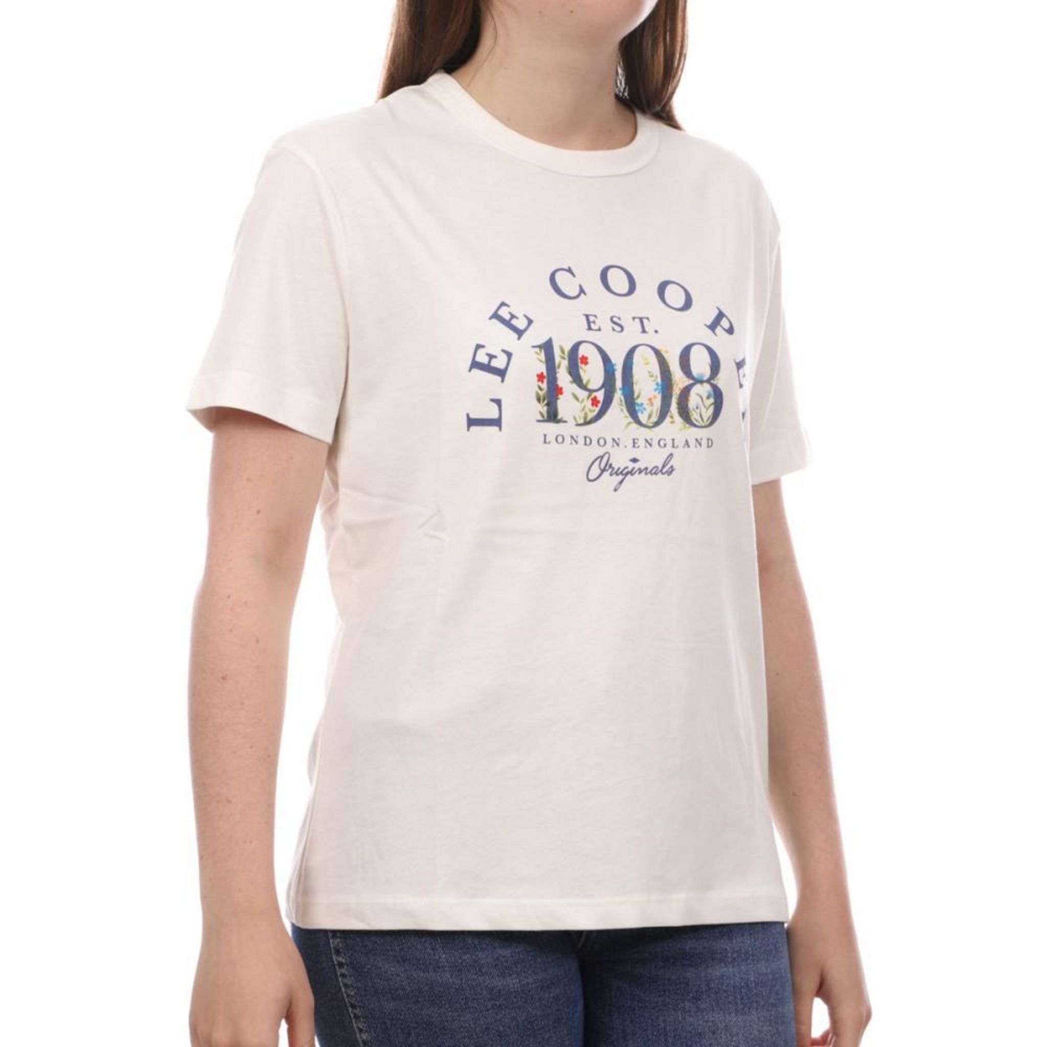 Maglietta Maniche Lunghe Ragazzi T-shirt Bambini Ragazzi Lee Cooper T-Shirt Bambini E Ragazzi LEE Maglietta Casual Marca Lee Cooper
