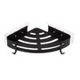 Voir la diapositive 1 : FIVE Étagère d'Angle de Douche  Adhésif  29cm Noir