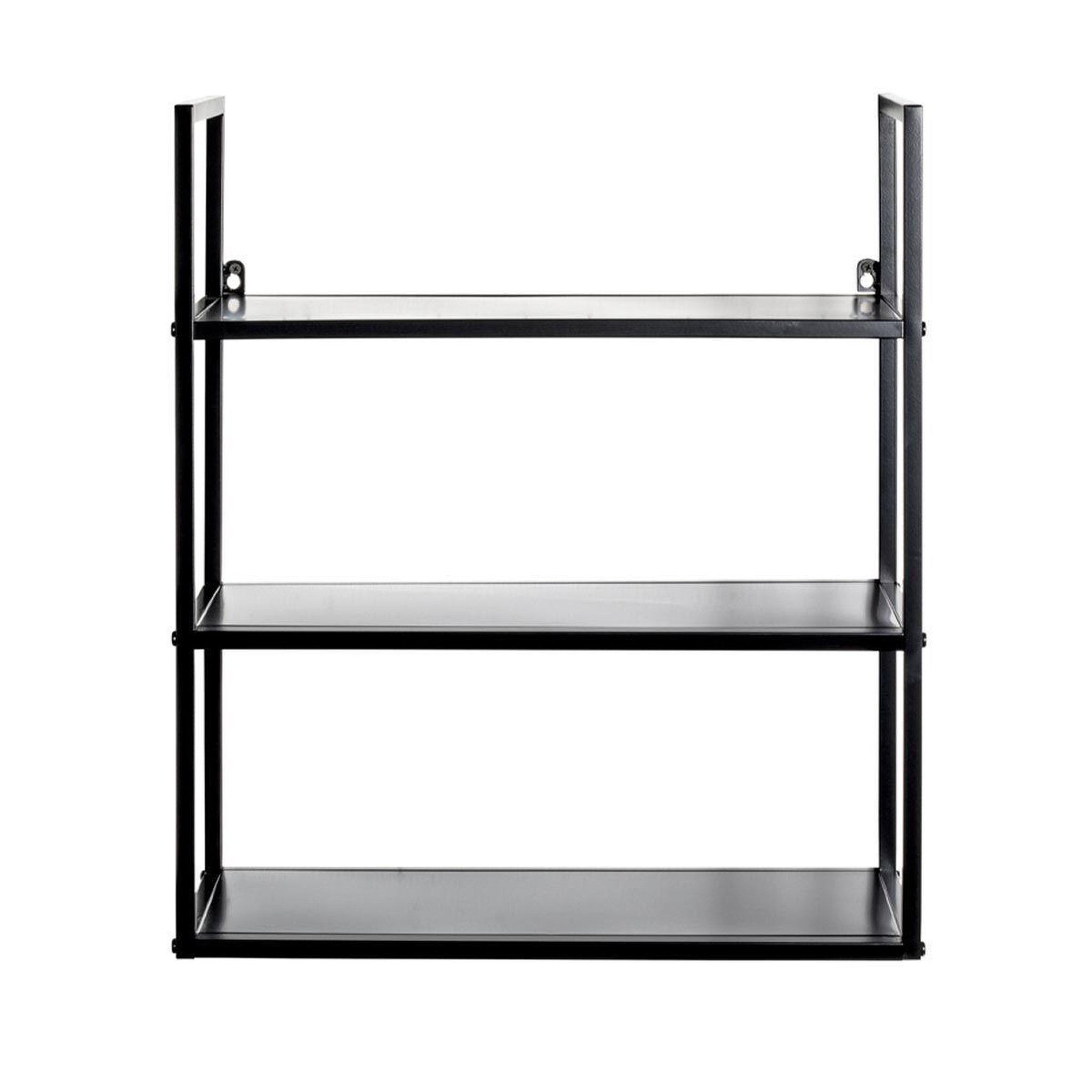 Voir la diapositive 2 : Paris Prix Étagère murale design  gavana  58cm noir
