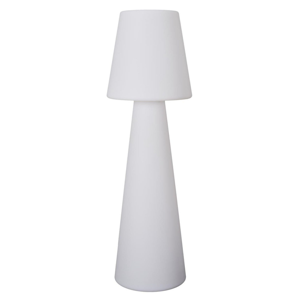 The Home Deco Factory Lampadaire LED lumières multicolores - Blanc