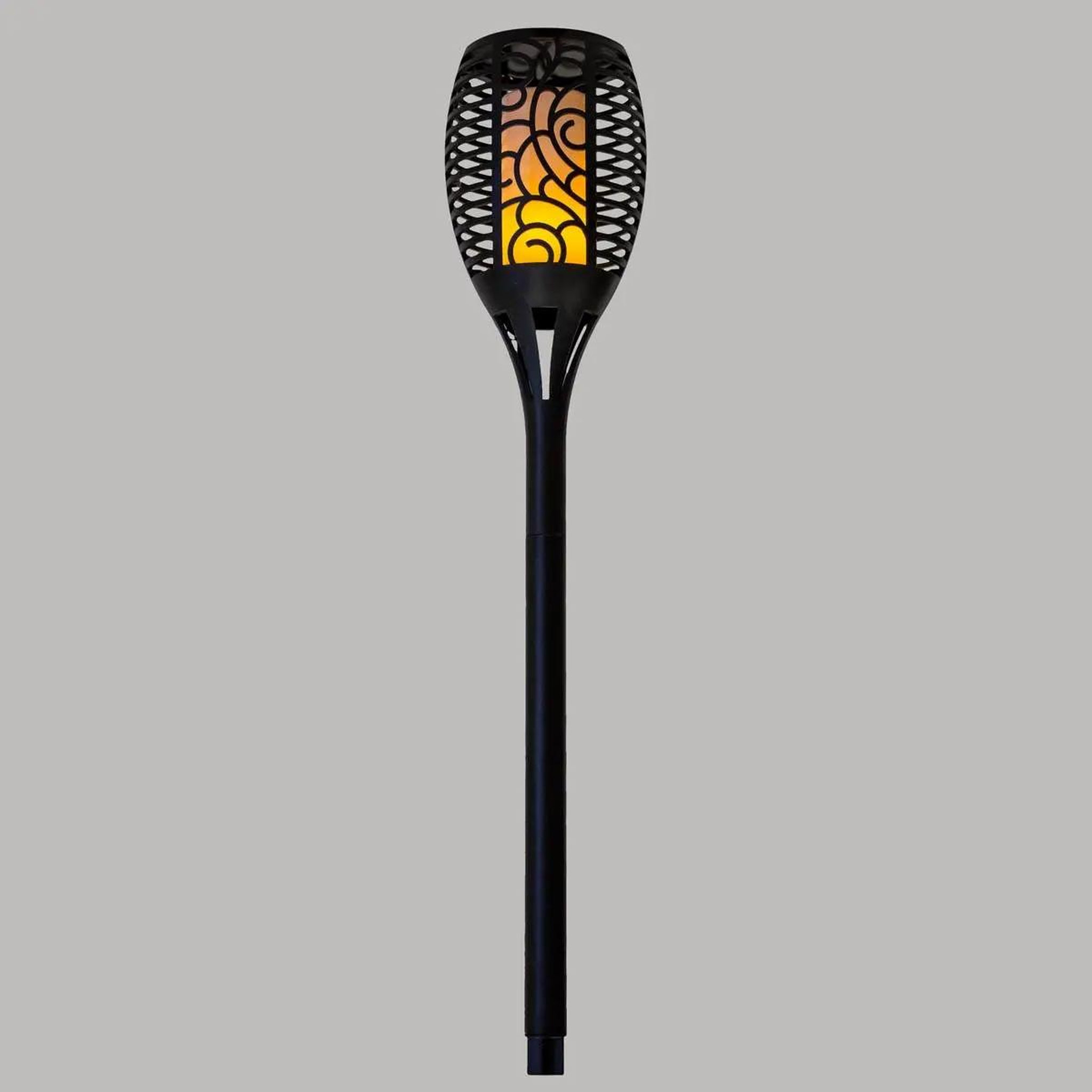 Voir la diapositive 4 : Paris Prix Torche solaire effet flamme  pénélope  62cm noir