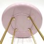 Voir la diapositive 4 : The Home Deco Factory Table d'appoint en métal design Glossy