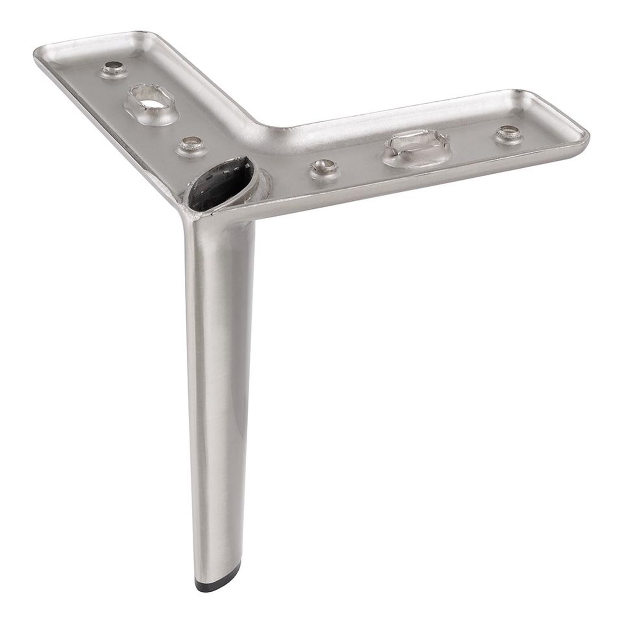 CENTRALE BRICO Pied de meuble fs006 150mm nickel mat