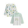 Voir la diapositive 1 : Petit Béguin Lot de 2 t-shirts enfant manches longues Oscar