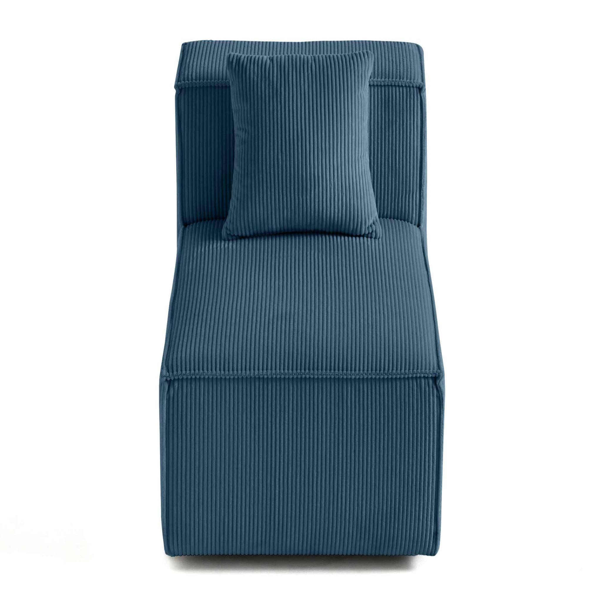 Voir la diapositive 6 : BEST MOBILIER Arty - module d'assise - en velours côtelé