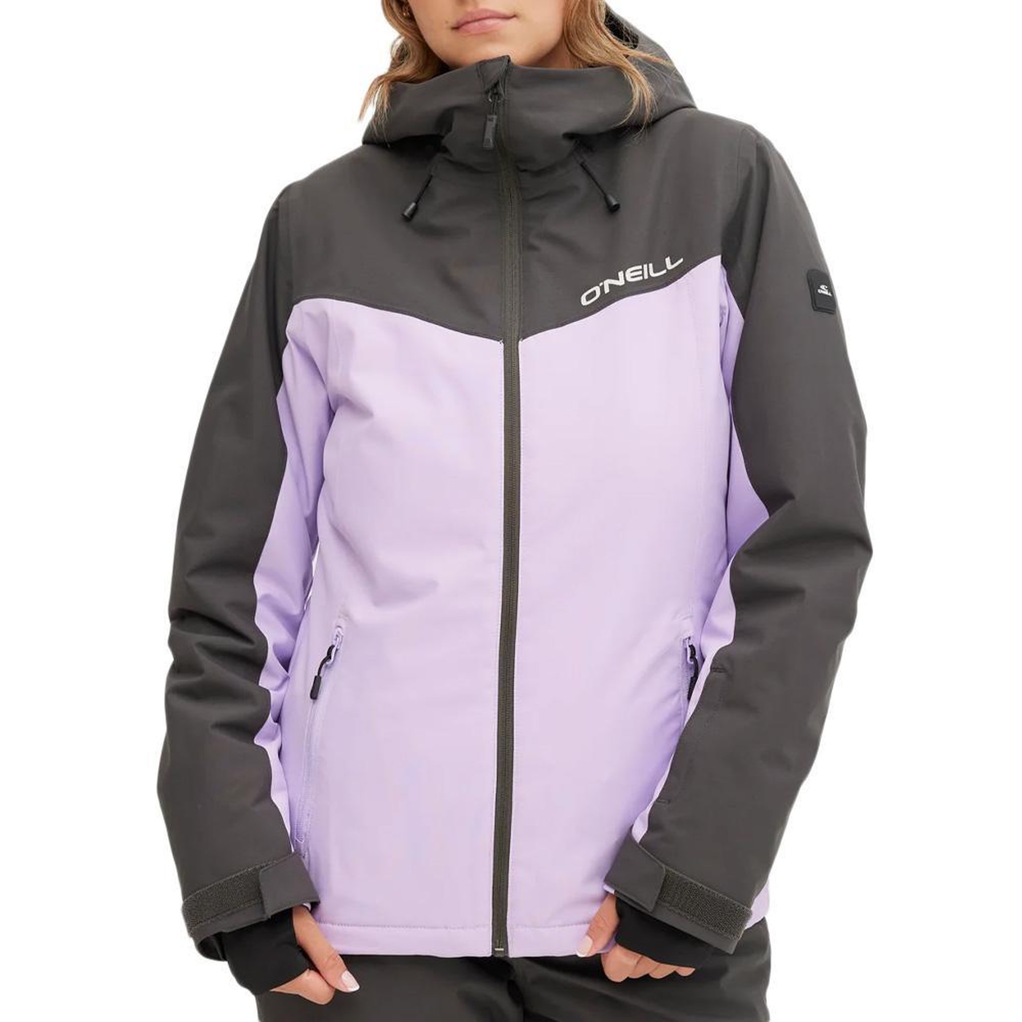 O'NEILL Manteaux mauve/gris foncé femme o'neill aplite. Coloris disponibles : Gris