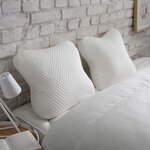 DUNLOPILLO Oreiller Etoile Multipositions. Coloris disponibles : Blanc