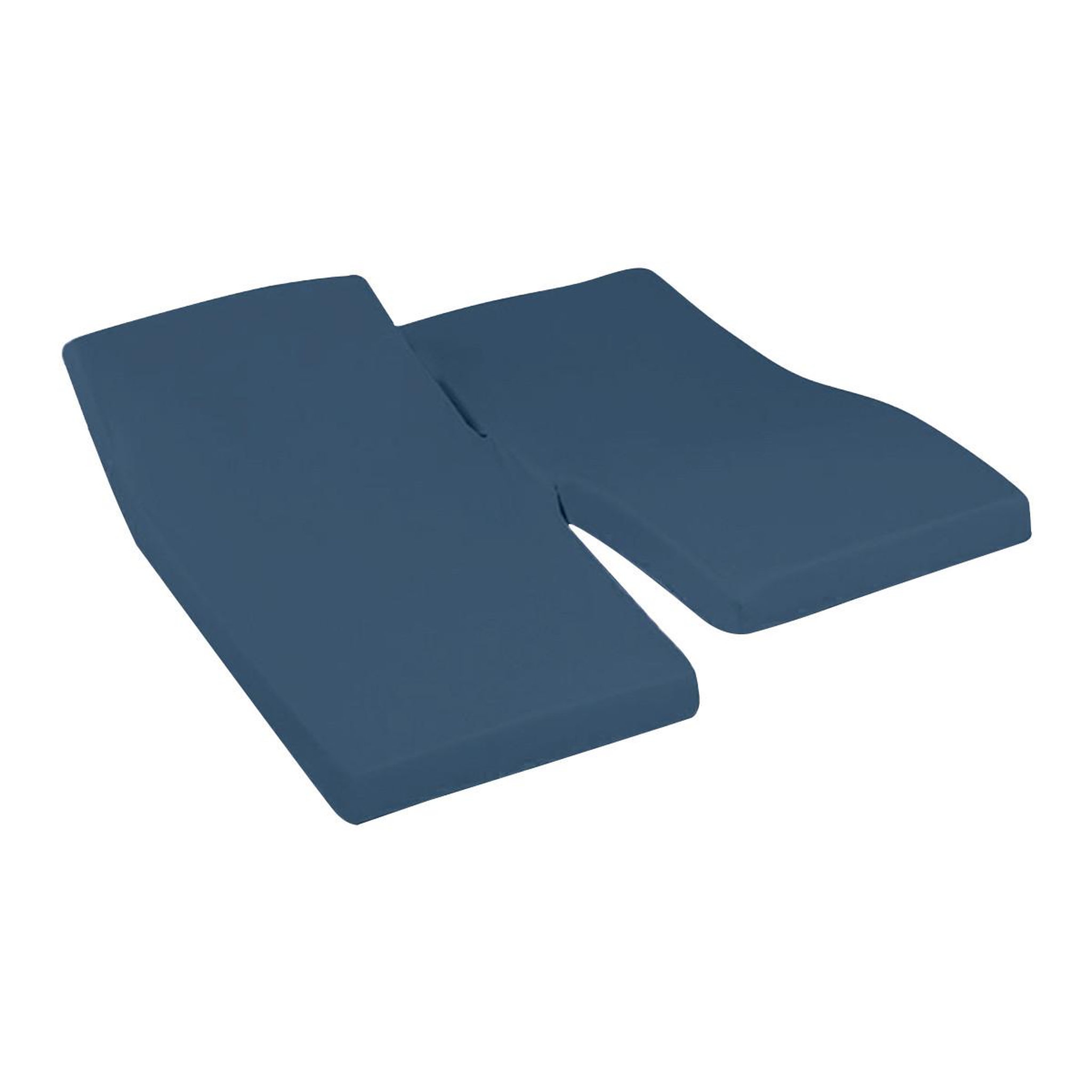 Voir la diapositive 2 : Sensei Maison Drap housse en percale de coton pour lit articulé SOFT PERCALE