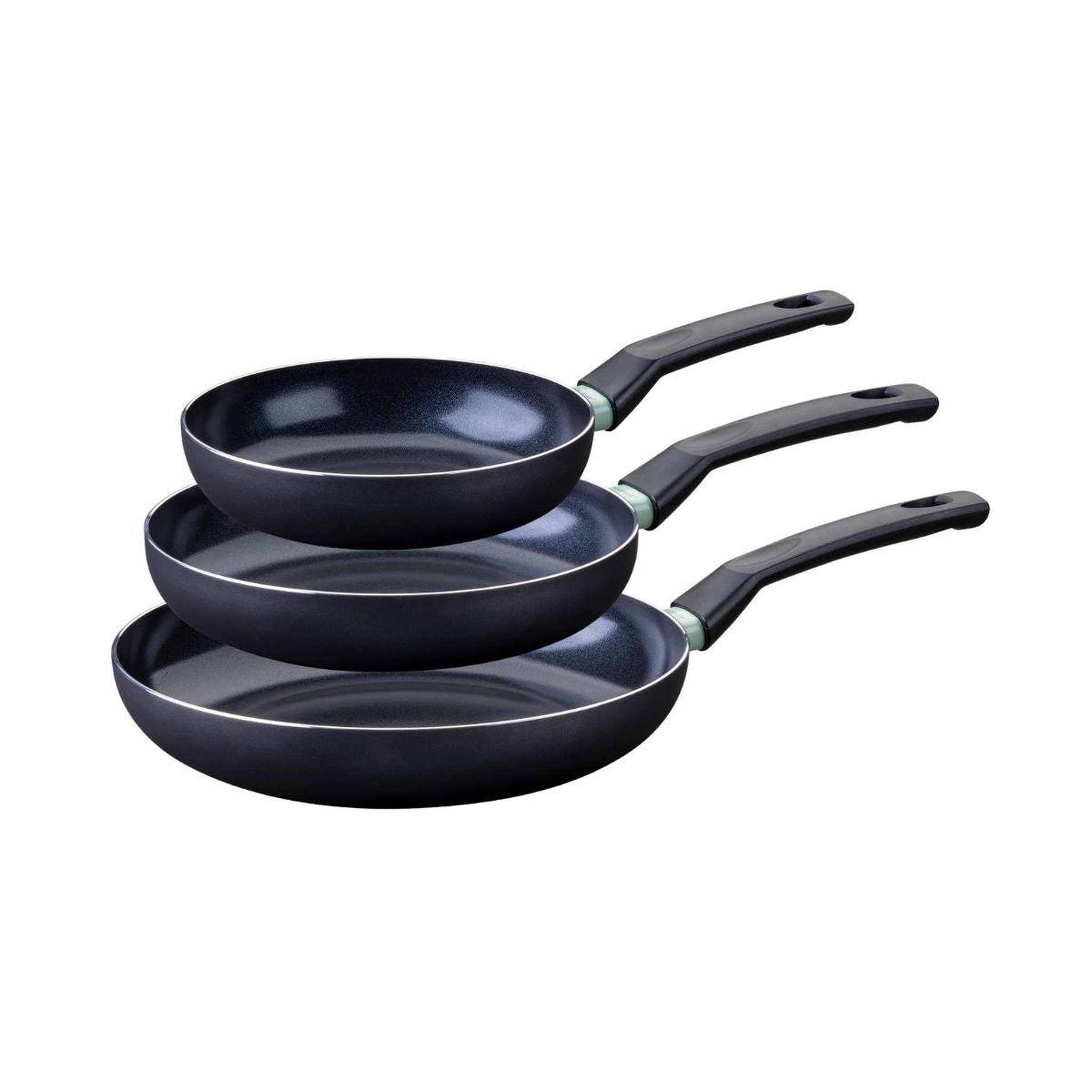 Fackelmann Set de 3 poêles antiadhésives céramique 20, 24 et 28 cm fackelmann brandao
