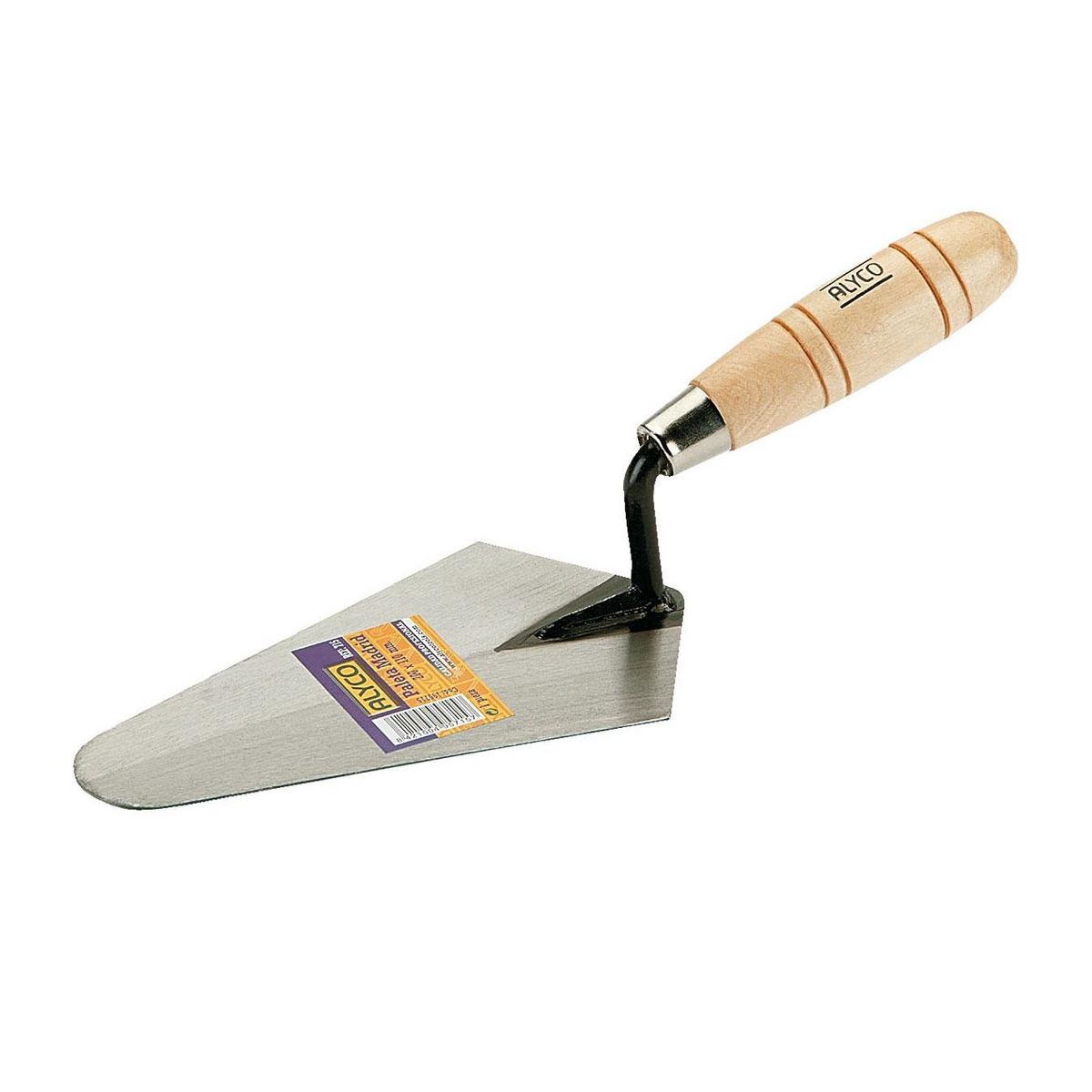 ALYCO Truelle ronde manche en bois 200 x 110mm