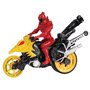BANDAI Figurine 12 cm et moto Power Rangers