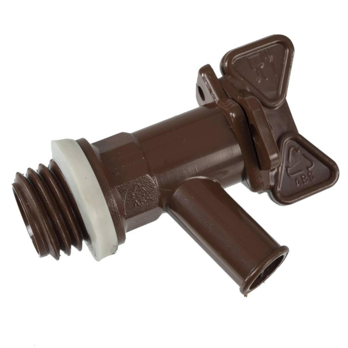 NATURE Nature Baril d'eau de pluie avec aspect de bois 120L 50,5x66 cm Marron