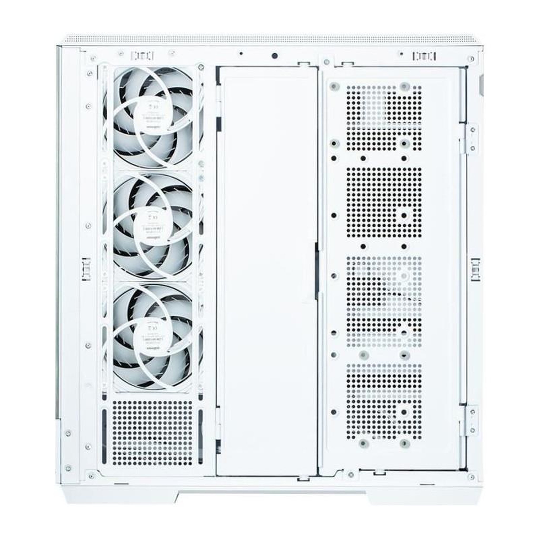 Voir la diapositive 5 : Zalman Boîtier PC - ZALMAN - P50 DS - Moyen tour - ATX - Blanc - 4 ventilateurs A-RGB - USB-C