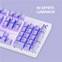 Voir la diapositive 4 : SKILLKORP Clavier gamer K5 VIOLET Access