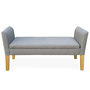 Voir la diapositive 2 : Paris Prix Banquette Coffre en Tissu  Auguste  114cm Gris