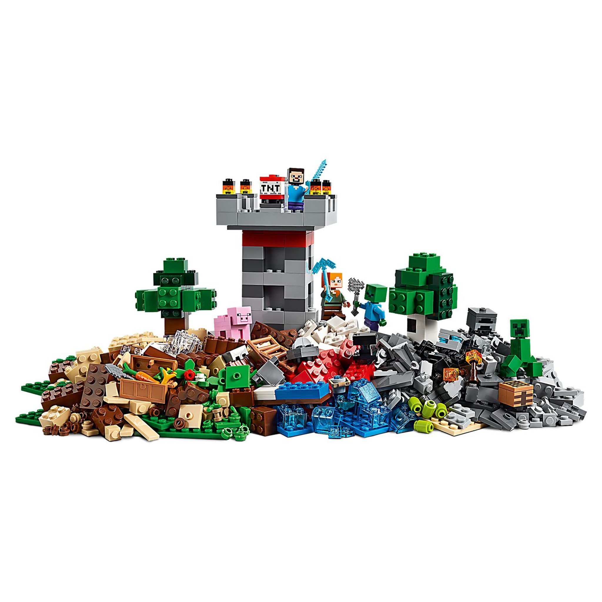 Voir la diapositive 6 : LEGO Minecraft 21161 - La boîte de construction 3.0