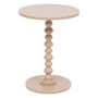Voir la diapositive 1 : ATMOSPHERA Table d'Appoint Ronde  Alix  50cm Noisette