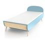Voir la diapositive 3 : Lit enfant 90X200 cm bleu LINIA 