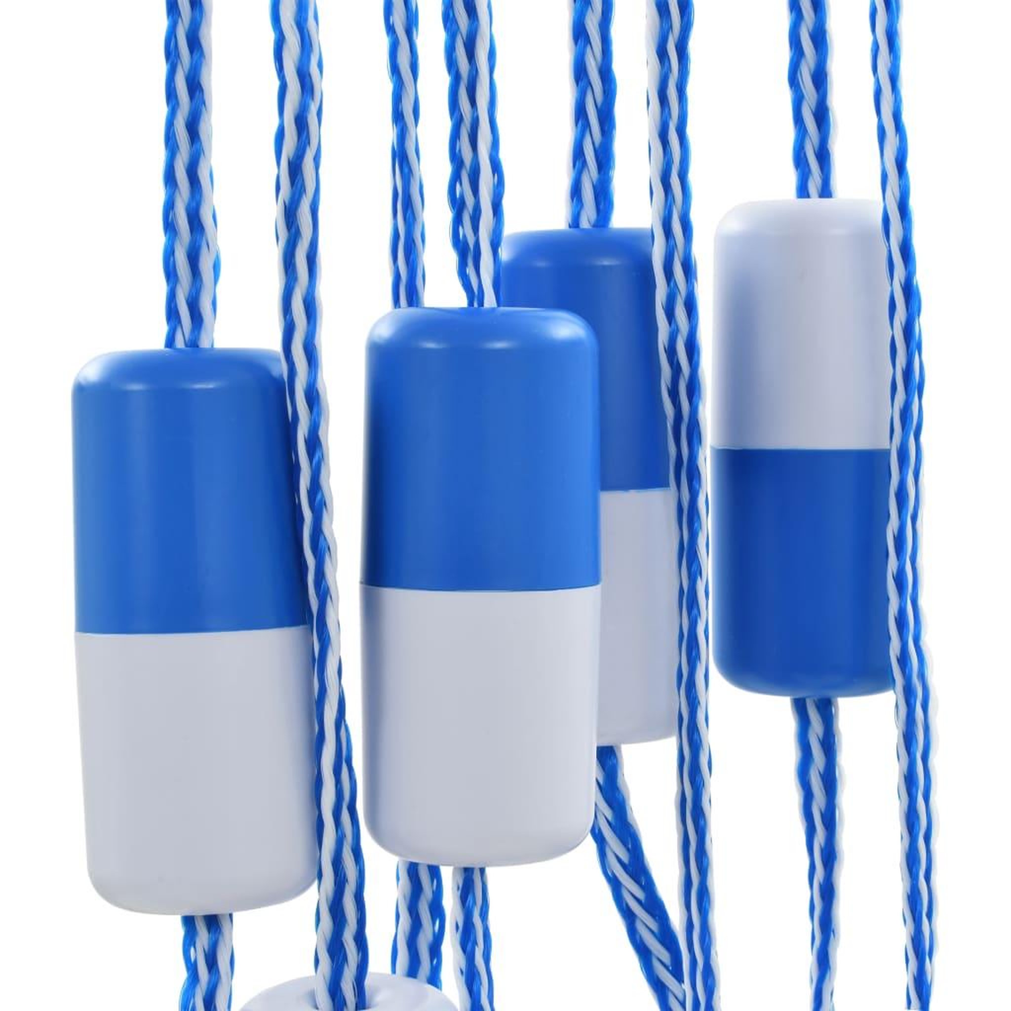Voir la diapositive 4 : VIDAXL Corde de securite de separation de piscine 6 m Plastique