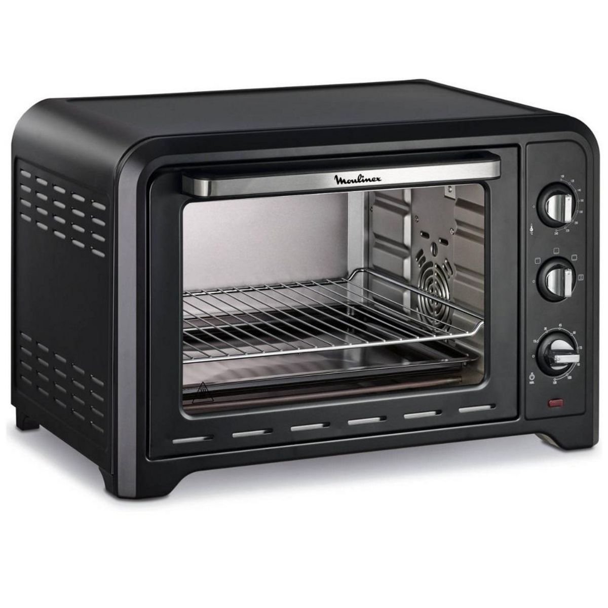 MOULINEX Four multifonction chaleur tournante 39l 2000w noir - OX484810