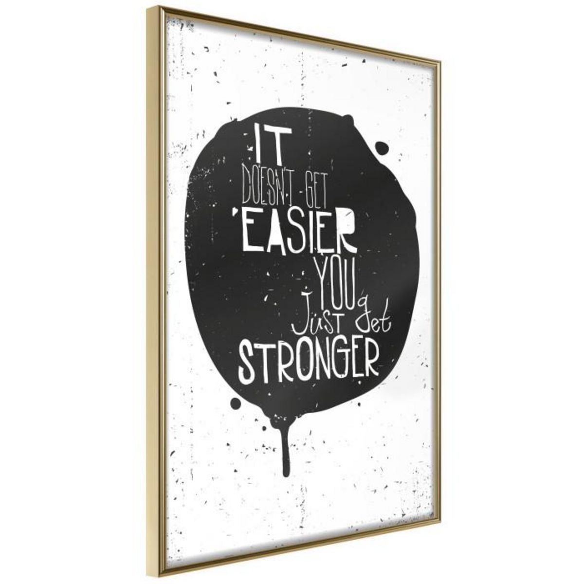 Paris Prix Affiche Murale Encadrée  It Doesn't Get Easier