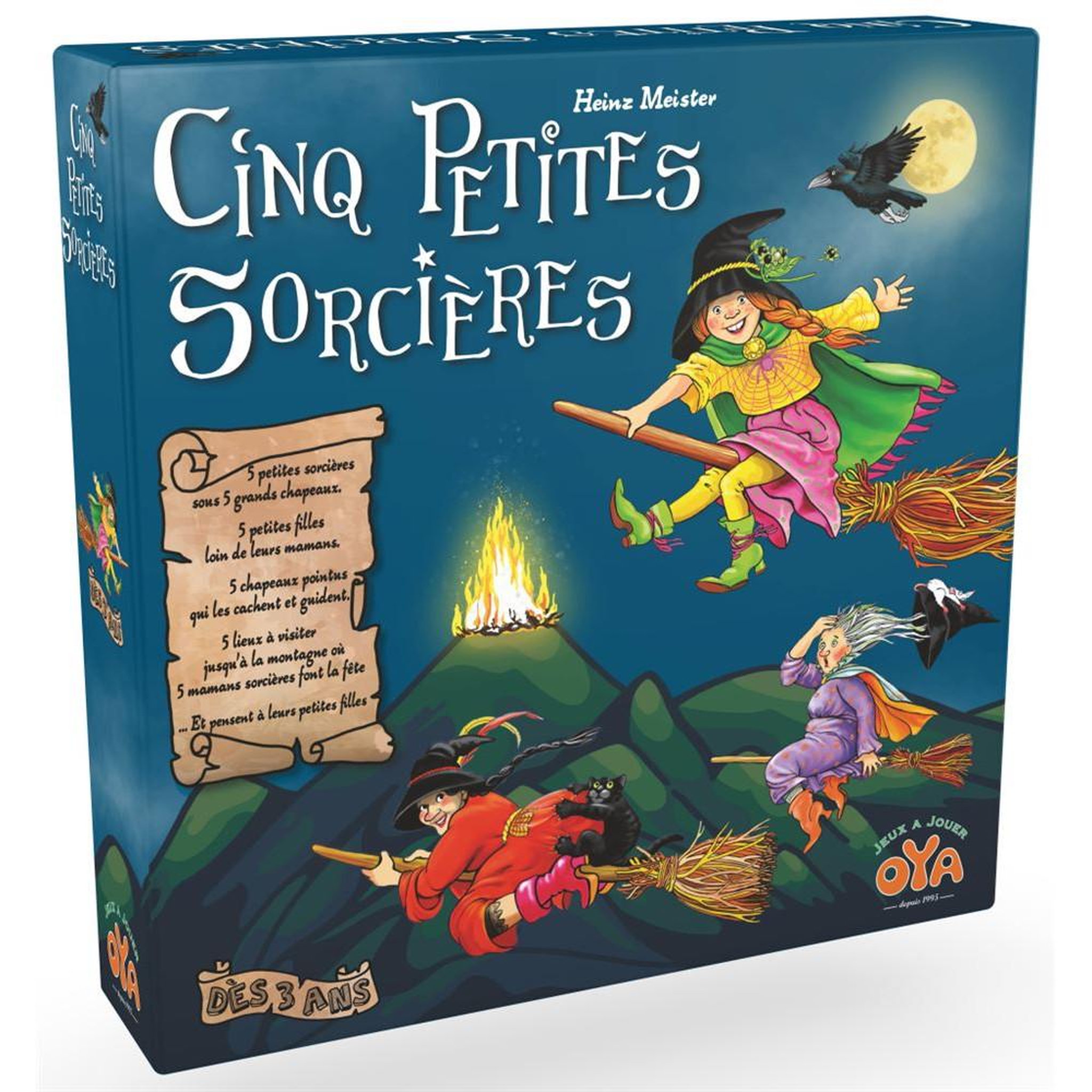 OYA Jeu d ambiance Oya Cinq Petites Sorcières