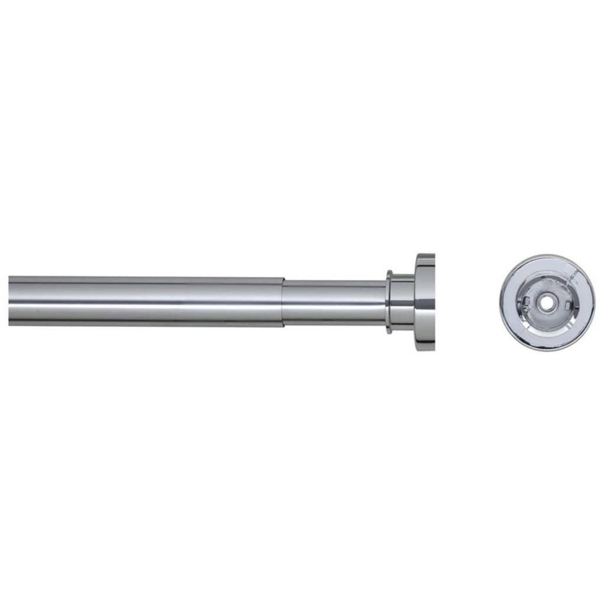 SEALSKIN Sealskin Tringle de rideau de douche telescopique 80-130 cm chrome