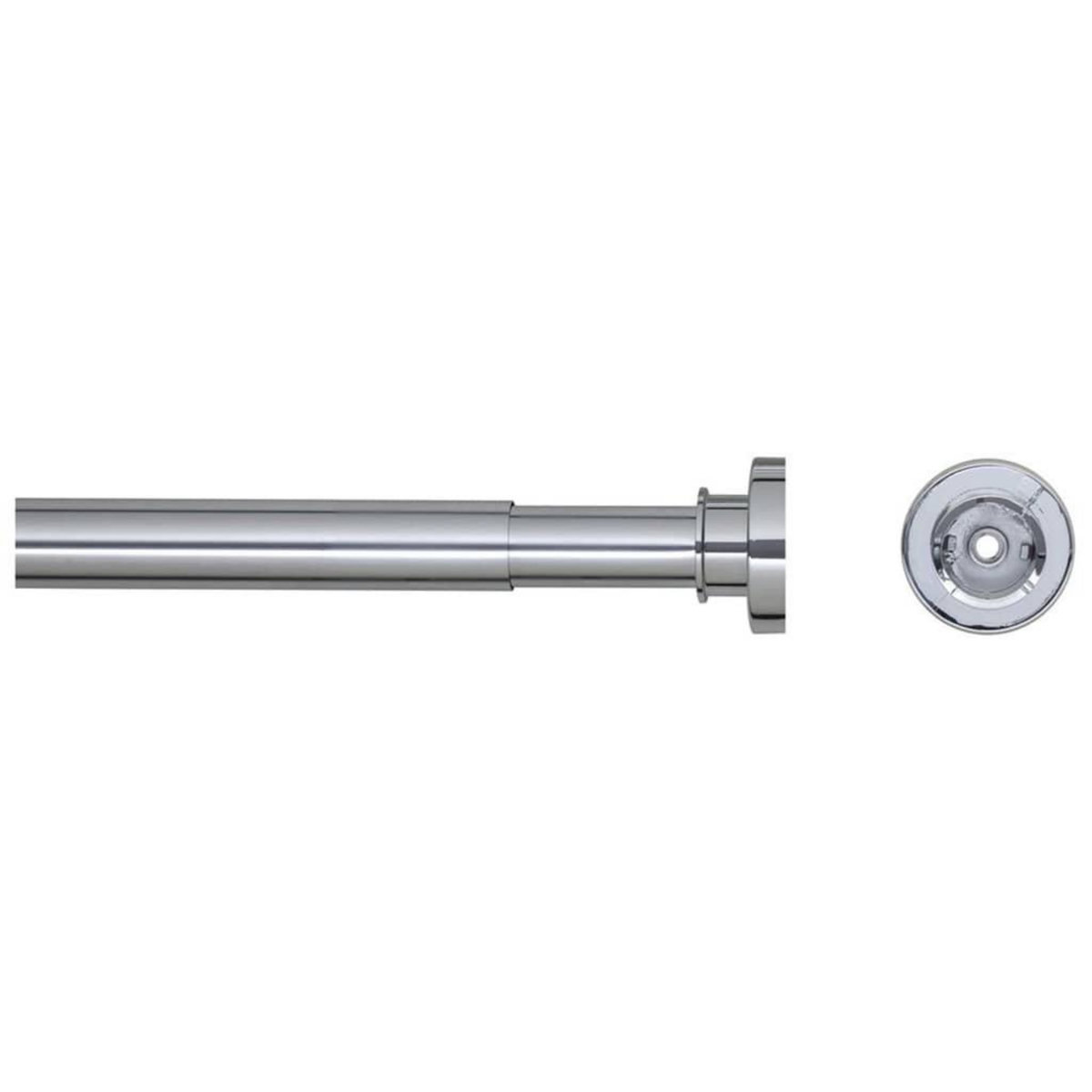 SEALSKIN Sealskin Tringle de rideau de douche telescopique 80-130 cm chrome