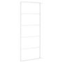 Voir la diapositive 4 : VIDAXL Porte-serviette Blanc 45x10x115 cm Acier