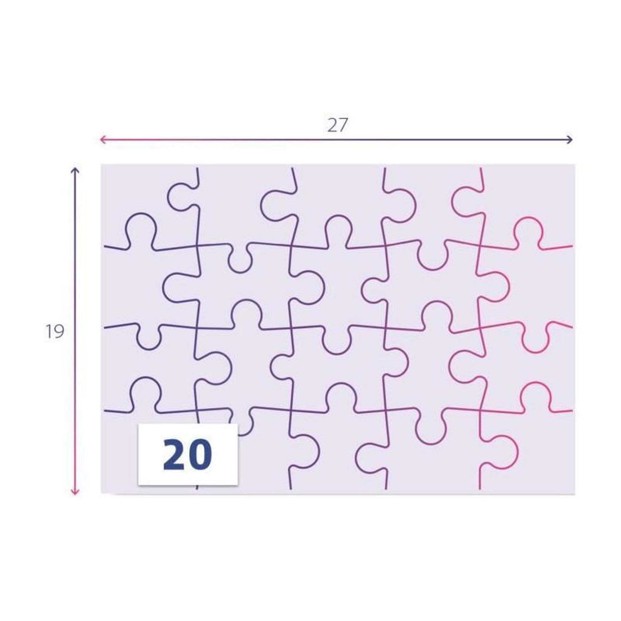 Voir la diapositive 5 : CLEMENTONI Puzzle 2 x 20 pièces Jurassic World – Dinosaures – Puzzle enfant éducatif – Dès 3 ans – Clementoni