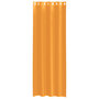 Voir la diapositive 4 : VIDAXL Rideaux en voile avec œillets 2 pcs orange 140x300 cm