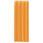 Voir la diapositive 4 : VIDAXL Rideaux en voile avec œillets 2 pcs orange 140x300 cm