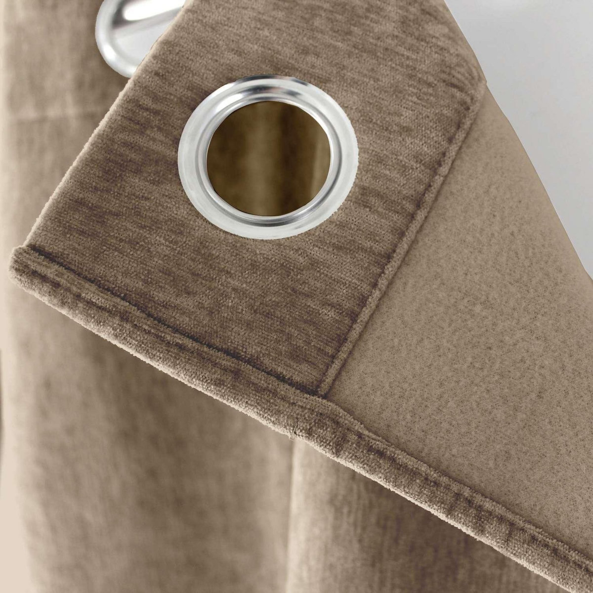 TOILINUX Rideau thermique en velours