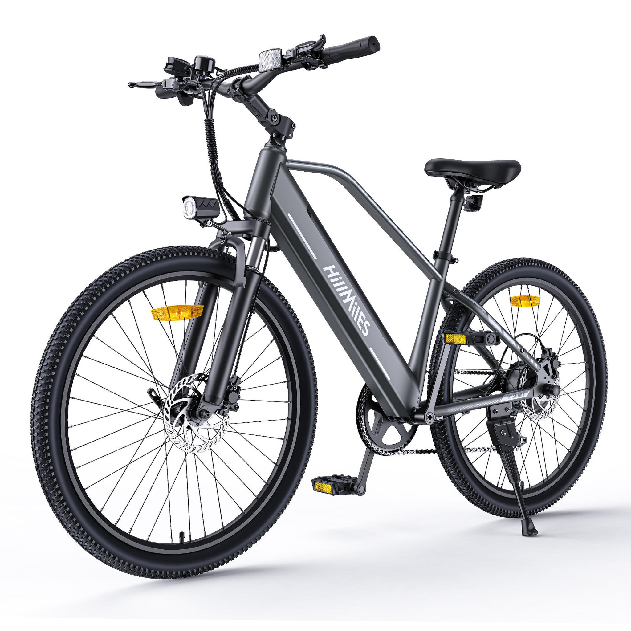 Voir la diapositive 1 : HILLMILES Vélo électrique de montagne pour homme HillMiles MileTrail 1, 250 W