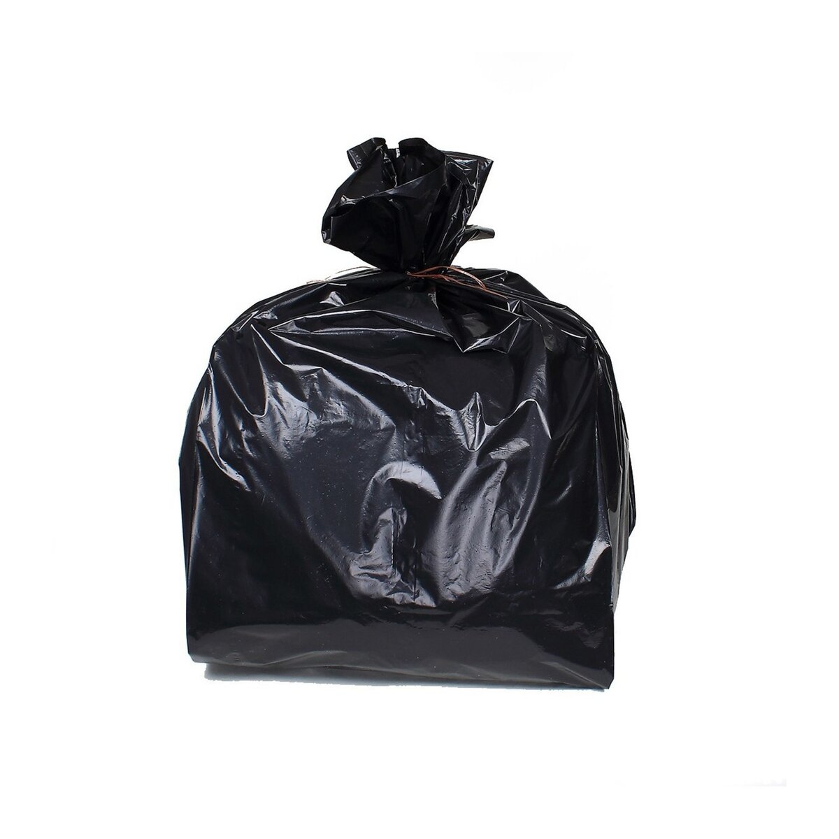 CALICOSY Sac poubelle 100 litres noir polyéthylène 82 x 87 cm