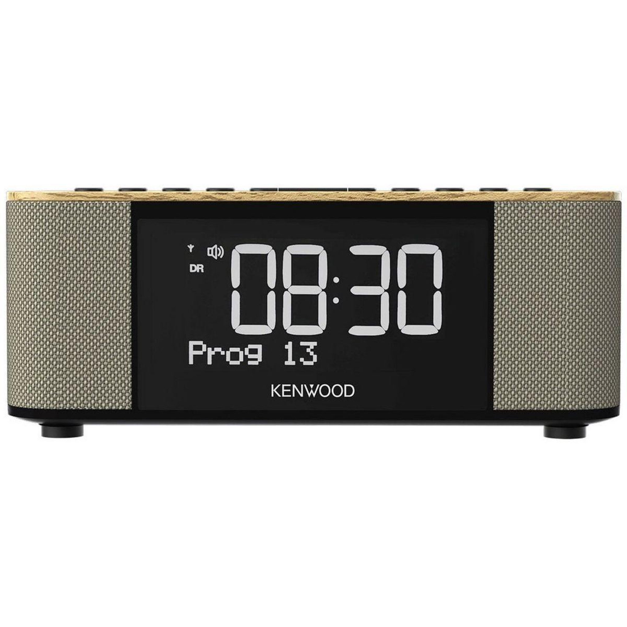 Voir la diapositive 5 : KENWOOD Radio réveil crst40dabm bois