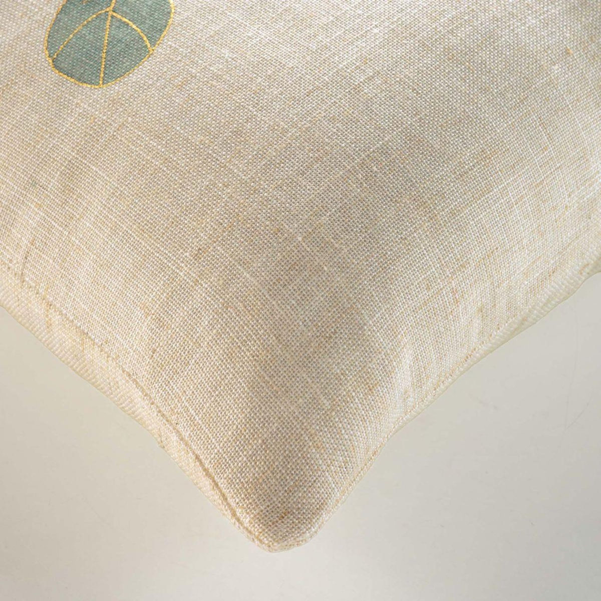 Paris Prix Coussin Déco Motif  Botanica  45x45cm Naturel & Vert