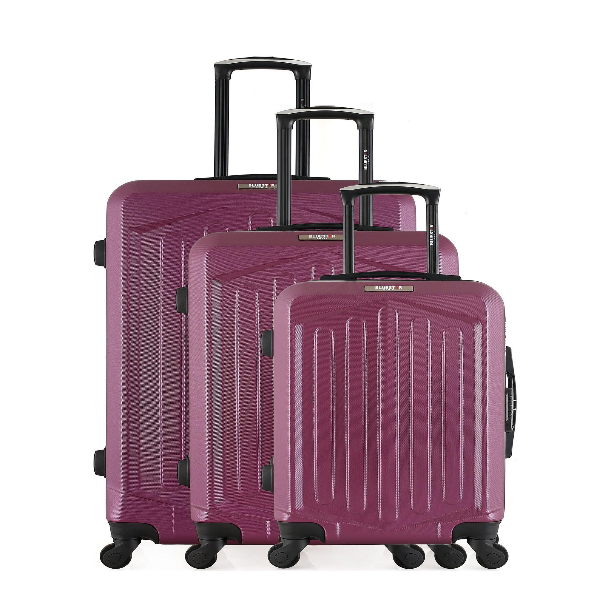 BLUESTAR Set de 3 valises rigides hagen